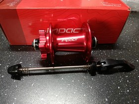 Resim IMPACT KIRMIZI ÖN GÖBEK 32 DELİKLİ RULMANLI DİSK+V FREN UYUMLU 