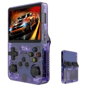 Resim Ozmik R36S RETRO Oyun Konsolu 3.5 inç IPS Linux Sistemi Taşınabilir Video Oynatıcı 64 GB 15000+Oyun 