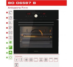 Resim Termikel BO O6587 W Ankastre Fırın 
