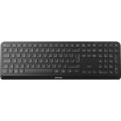 Resim Philips SPK6407 Kablosuz Türkçe Q Klavye Siyah 