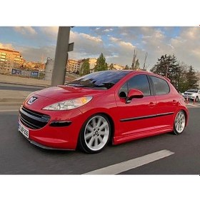 Resim Peugeot 207 B6 Marşpiyel - Boyasız Fiberglass 