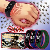 Resim 3 Adet Elektronik Sivrisinek Kovucu Bilezik - Hareket Sensörü ve UV/Isı Algılama Özellikli, Fiziki & Elektronik Haşere Yok Etme Teknolojisi, Dokunmatik Ekran Uyumlu, Unisex Erkekler ve Kadınlar İçin Spor Seyahat Kamp Bahçe Aktiviteleri İçin Çok Renkli (Siyah, Yeşil), Sivrisinek Kontrol Bileziği,Sivrisinekleri Uzak Tutan Bileklikler,Vücut İçin Sivrisinek Kovucu Stickerlar,Kişisel Sivrisinek Kovucu Cihaz,Sivrisinek Kovucu Bilezik Saat,Sivrisinek Kovucu El Bandı, 