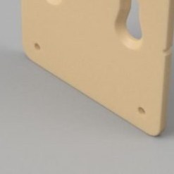 Resim Vesa Montaj Plakası 75X75Mm Sabit Plastik Aparat 
