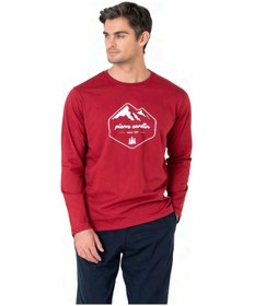 Resim Pierre Cardin 6097 Erkek Pijama Takımı-bordo-xl Çok Renkli 