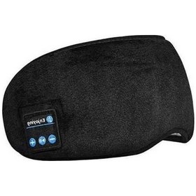 Resim Fortunelane Siyah Akıllı Bluetooth Göz Maskeyi - 3d Ses, Müzik/arama, Uyku İçin Işık Engeli, Konforlu Nefes, Model 