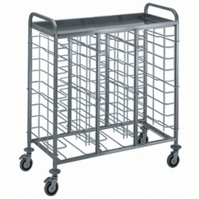 Resim Electrolux Professional Servis Tepsisi Toplama Arabası - 30xgn- En1/1 RTT30 