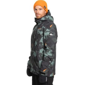 Resim Quiksilver Mission Printed Erkek Snowboard Ceketi 