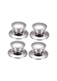 Resim Tencere Tava Sahan İçin Paslanmaz Çelik Üst Tepe Kulp Üst 4 Adet 