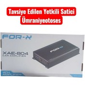 Resim For-X FORX XAE-804 4X80 RMS 4 KANAL AMFİ AMFİ 