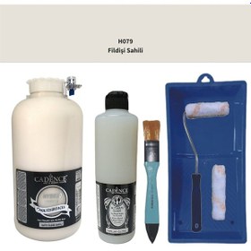 Resim Cadence Multisurface H-079 Fildişi 2lt Sır Vernik Set 