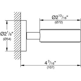 Resim Grohe Sabunluk Ve Diş Fırçalık Tut. Essentials Hard Grap-40369a01 