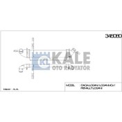 Resim Kale Turbo Radyatörü 345080 Logan Mcv 04- Sandero 08- 1.5dcı K9k KNO-KALE-345080 