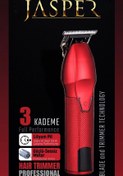 Resim JASPER JPR-1616 Special Series LCD Led Göstergeli Saç Saç Sakal Ense Çizim Tıraş Makinesi 