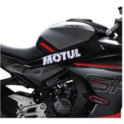 Resim Cf Moto 450sr Motul Orta Şase Tasarım Motosiklet Sticker Etiket Modeli Hologram 