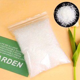 Resim 50g 100g - Gerçekçi Beyaz Yapay Kar Tozu - Hafif ve Uzun Ömürlü - Noel Süslemeleri, Kar Küreleri, Fotoğraf Fonları, Kış Partisi Dekorasyonu için - İç Mekan/Dış Mekan Tatil Sahnesi - Kolay Saklama 