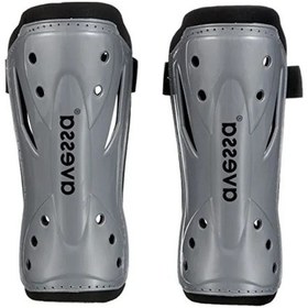 Resim Unisex Futbol Tekmeliği - L Beden, Gri Renk Açık Mavi 