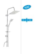 Resim Ar & Yak Ar&yak (ECA) Ark Kare Duş Kolonu 300x300 Mm (PİRİNÇ TEPE DUŞU) 102158035 