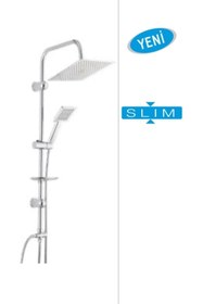 Resim Ar & Yak Ar&yak (ECA) Ark Kare Duş Kolonu 300x300 Mm (PİRİNÇ TEPE DUŞU) 102158035 