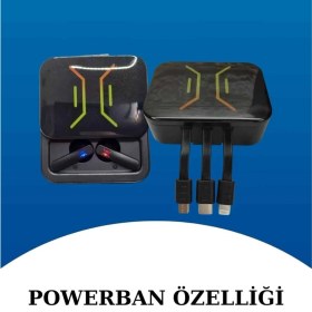 Resim Pileli Store Wireless Şarjlı Akıllı Saat ve Dijital Göstergeli Kablosuz Bluetooth Kulaklık Nabız Ölçer 