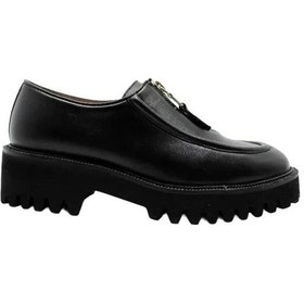 Resim Poletto Hakiki Deri Sıyah Loafer Düz 780 14-1012 Siyah 