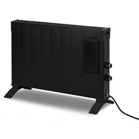 Resim Luxell HC-2952 Fanlı Devrilme Emniyetli 2500W Konvektör Isıtıcı Siyah 