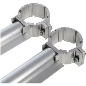 Resim Alüminyum Balkon Demiri Çamaşır Askısı Gümüş 