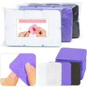 Resim 300Adet/Paket Lint-Free Tırnak Oje Çıkarıcı Jel Tırnak Mendilleri Tırnak Pedleri Manikür Pedikür Jel Tırnak Sanatı Temizleme Araçları İpuçları 