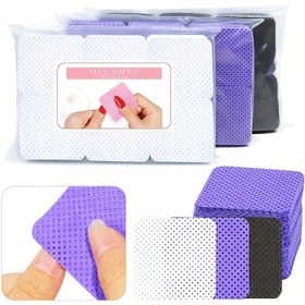 Resim 300Adet/Paket Lint-Free Tırnak Oje Çıkarıcı Jel Tırnak Mendilleri Tırnak Pedleri Manikür Pedikür Jel Tırnak Sanatı Temizleme Araçları İpuçları 