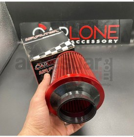 Resim Performans Artırıcı Spor Açık Hava Filtresi 6.35cm Kırmızı Renk Dar Stil - Yüksek Performans 
