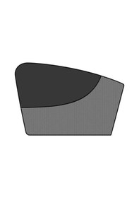 Resim Araba Manyetik Yaz Güneş Koruma Yalıtım Gizlilik Perdesi, Şartname: Ana Sürücü Arkı 