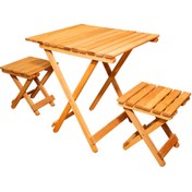 Resim Genel Markalar Katlanır Masa Tabure Piknik-balkon-mutfak-araç Masa Taburesi 
