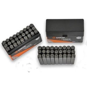 Resim Groz Lp/3 Çelik Harf Zımba Takımı 3 mm 