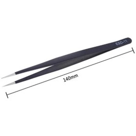 Resim Genel Markalar Esd ST 11 Antistatik Cımbız Düz 140mm 