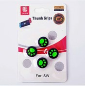 Resim Playstation 4 Analog Koruyucu Silikon Kılıf Ps4 Analog Cap Grips Ps4 Aksesuar Green 