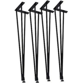 Resim Ed Pet Dizayn 85 cm Metal Masa Ayağı , Firkete Ayak 4 Adet 