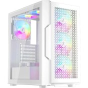 Resim 1st Player Trılobıte T7 Beyaz 650W 80+ Argb 4X12CM Fan Temperli Cam Mesh USB 3.0 Atx Kasa 