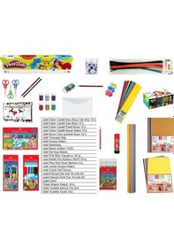 Resim Anaokulu Kırtasiye Seti Anasınıfı, Okul Öncesi 25 Li, Faber Castell Nova Color 