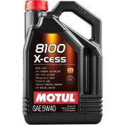 Resim Motul 5W40 5LT 8100 X-CESS Motor Yağı 102870 