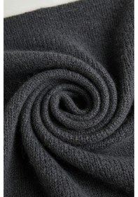 Resim Defacto Yün Karışımlı Bisiklet Yaka Oversize Fit Triko Kazak F3254ax25wnar61 Antrasit-ar61 