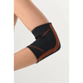 Resim Ortopedik Koruyucu Çift Taraflı Elastik Örme Likralı Kompakt Spor Dirseklik Unisex 