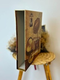 Resim Rabsev Rs21 Fotoğraf Albümü 10x15cm 600 Lük Gramafon Desenli Kutulu Yatay Dikey Modeli 