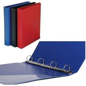 Resim Bafix Halkalı Dosya PP 4 Halkalı A4 Kırmızı 