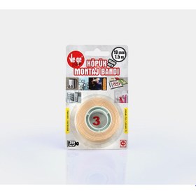 Resim Ve-ge Köpük Montaj Bandı Çift Taraflı Bant 