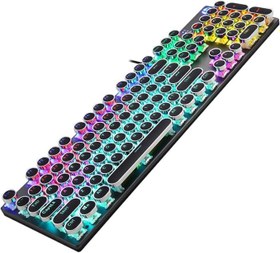 Resim HP GK400Y Rgb Gaming Oyuncu Klavyesi Brown Kahverengi Switch Tam Boy İngilizce Q 
