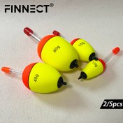 Resim FINNECT 2/5 Adet Uzun Menzilli Kaya Balıkçılığı Şamandıraları, EVA Yuvarlak Göbekli Şamandıralar, Tatlı ve Tuzlu Su Balıkçılığı İçin Işık Çubuğu Yuvası, Karanlıkta Parlayan Yüzer,Uzun Atış Şamandıraları,Hafif Yüzer,Eva Şamandıralar,Korozyona Dayanıklı Yüzer,Balıkçılık Şamandırası,Trolling 