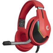 Resim Afila Rampage MAGE RGB 7.1 Oyuncu Kulaklığı - Kırmızı 