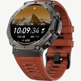 Resim Spovan Atlasphere GPS Sesli Görüşme Su Geçirmez 5ATM Türkçe Akıllı Saat - Bordo 