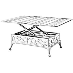 Resim ZERENLAND 151 Akıllı Sehpa, Sihirli Sehpa, Orta Sehpa, Laptop Masası, Masaya Dönüşen Sehpa 