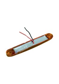 Resim 12v-24v Parmak Lamba 9-ledli Turuncu 103 10 Mm 