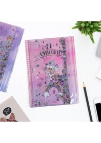 Resim Vukı Sulu Cantalı Defter A5 Unıcorn Vk-0112-01 